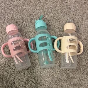 Dr.Browns Set of Three Baby Bottles with Handles